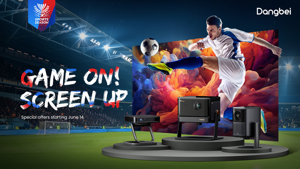 Level up UEFA Euro Viewing with Projector for Sports