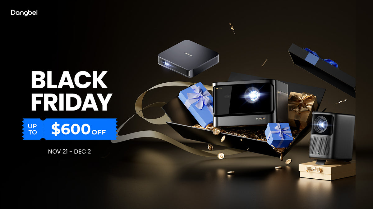 Dangbei Presents a Holiday Gift Guide with Black Friday Projector Deal - Black Friday Deals Home Theater Projector