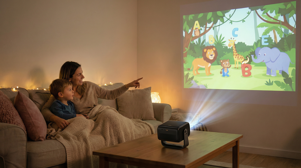 Are Eye-Friendly Projectors Safer for Kids Than TVs? A Parent’s Buying Guide