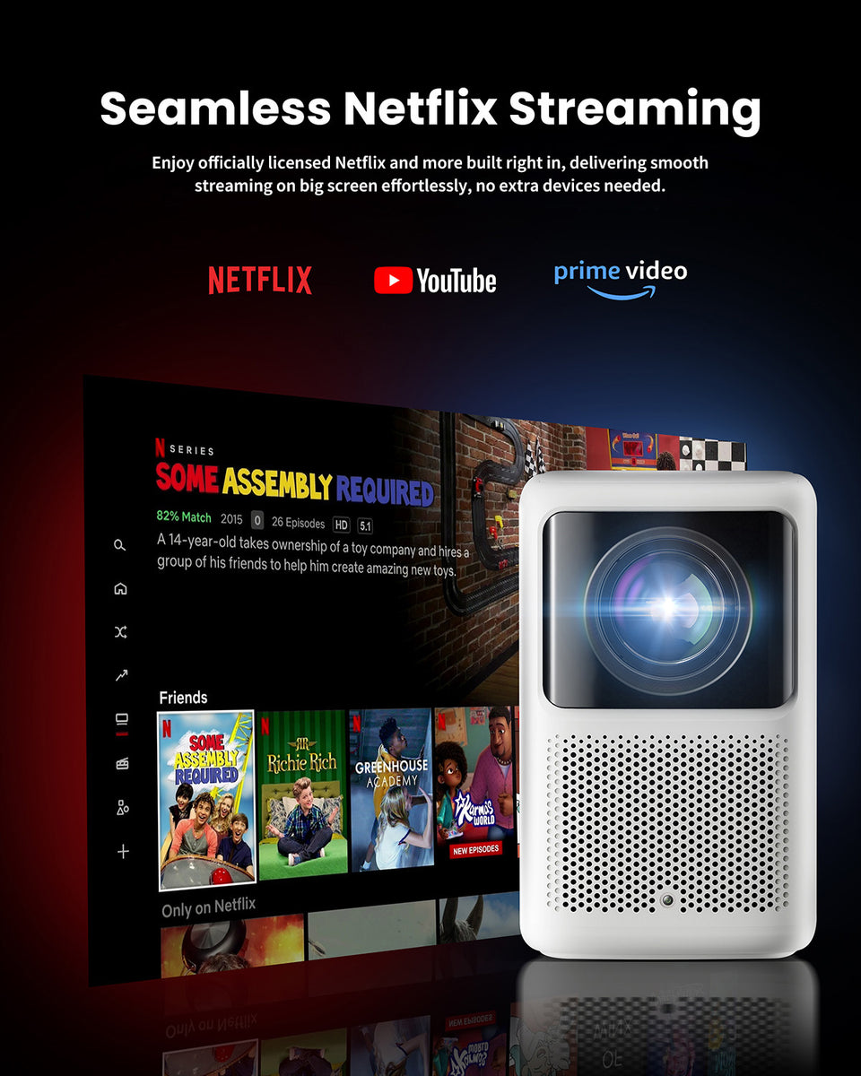 Dangbei N2 Netflix Officially-Licensed Home Projector