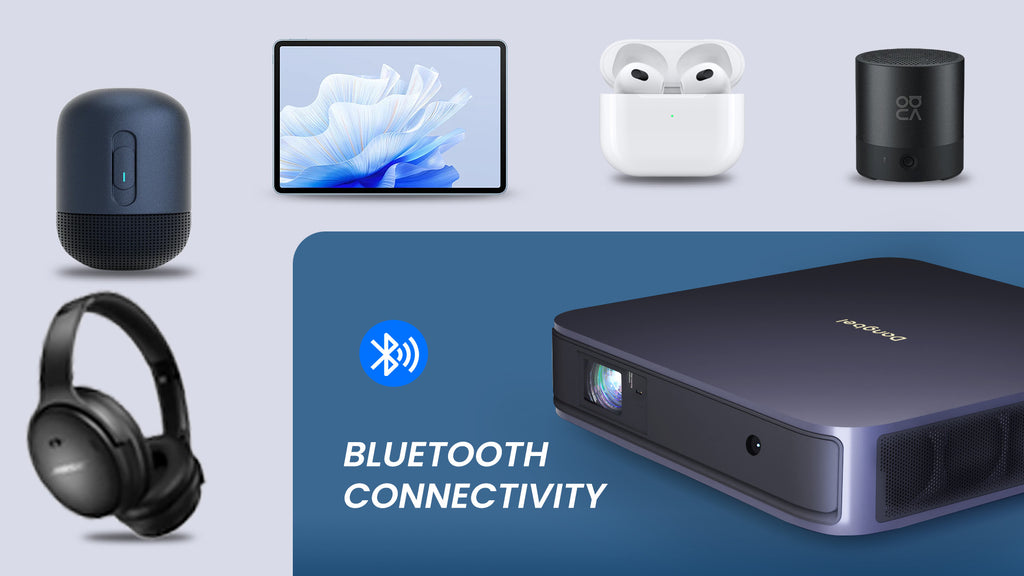 How to leverage a Bluetooth projector?
