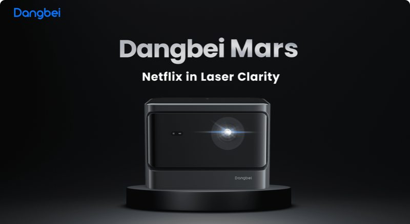 Dangbei launches its Mars Laser Projector, with native Netflix and ultra-bright 1080p laser projection