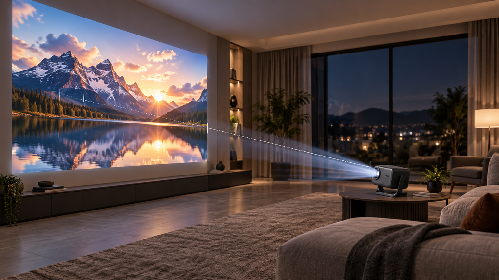 What Is Projector Throw Ratio? How Far Should a Projector Be From the Screen?