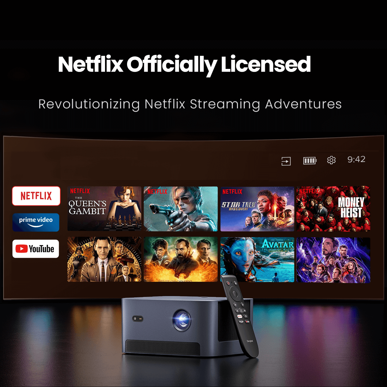 Dangbei Neo Mini Portable 1080p Projector with Native Netflix | Dangbei US