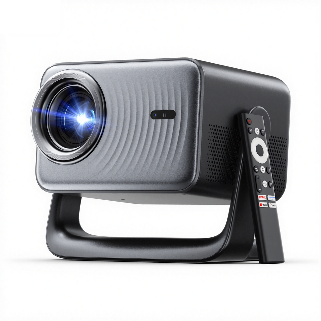 Dangbei N3 Max 1080P Projector with Built-in Gimbal Stand
