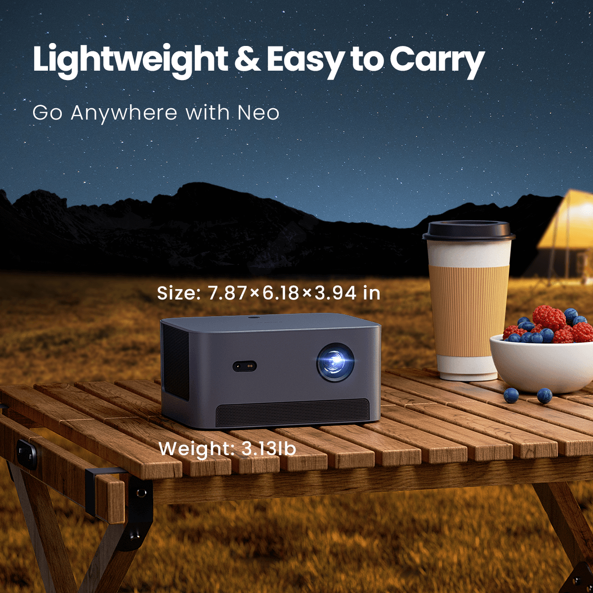 Dangbei Neo Mini Portable 1080p Projector with Native Netflix | Dangbei US