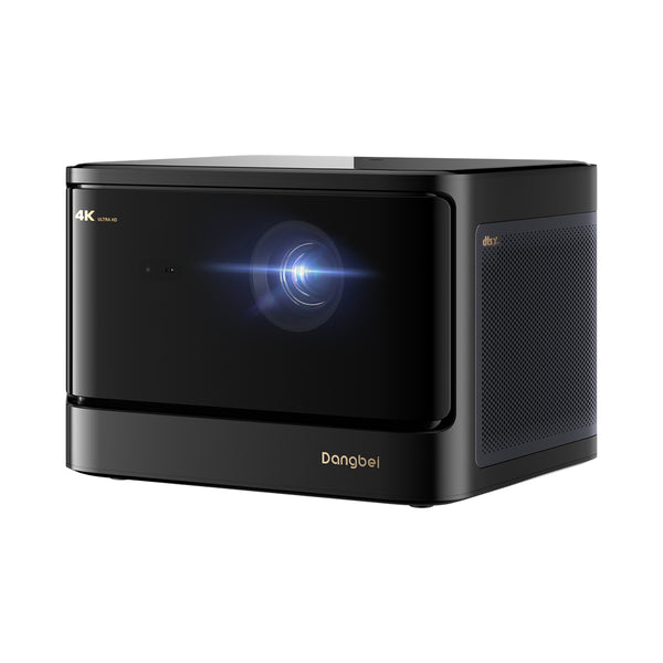 Dangbei DBOX02 Smart Projector with 2450 ISO Lumens Brightness, 25% Brighter Than LED Projectors for Daytime Viewing