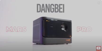 Proyector de cine en casa Dangbei Mars Pro 4K con 3200 lúmenes ANSI -  Nothingbutlabel - Nothingprojector