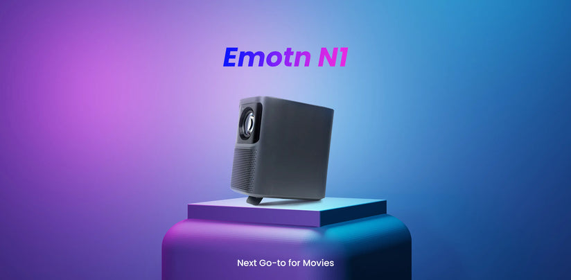 【美品】Dangbei Emotn N1 Projector Emotn N1 Netflix-Certified Smart Projector with Built-in Bluetooth