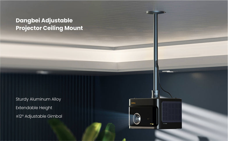 Dangbei Adjustable Projector Ceiling Mount - Universal 1/4