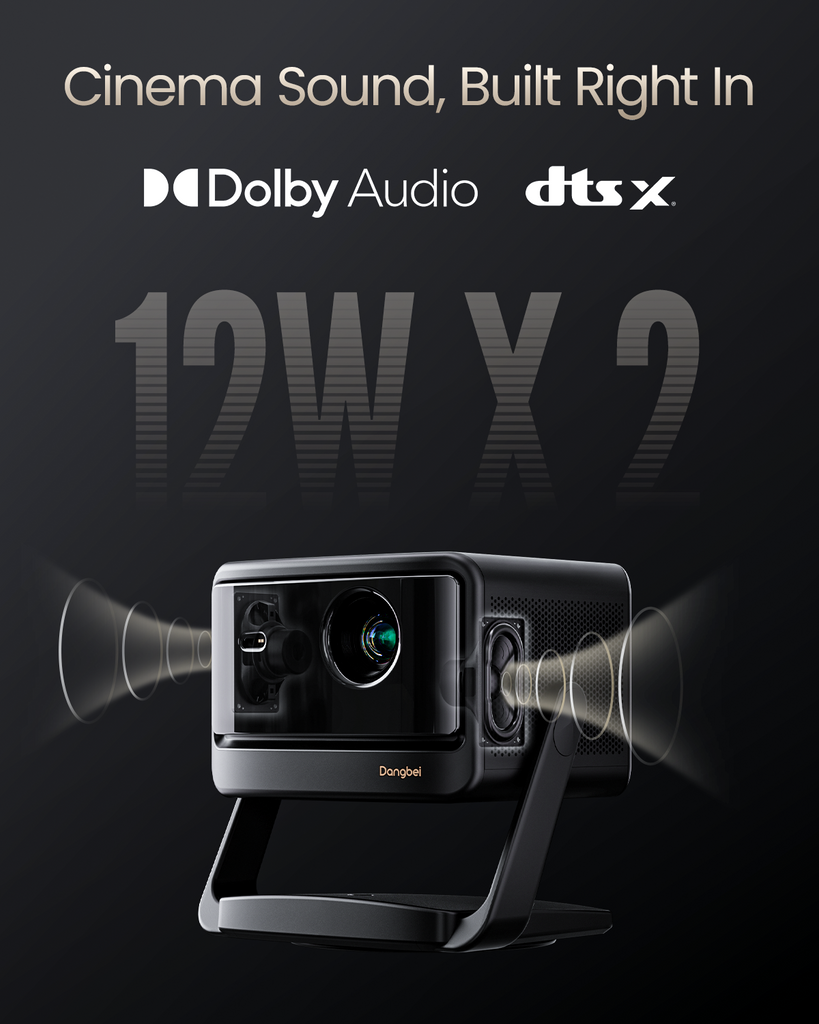 Dangbei DBOX02 Pro 4K Laser Projector with 360° Gimbal Dangbei DBOX02 Pro 4K Laser Projector with 360° Gimbal