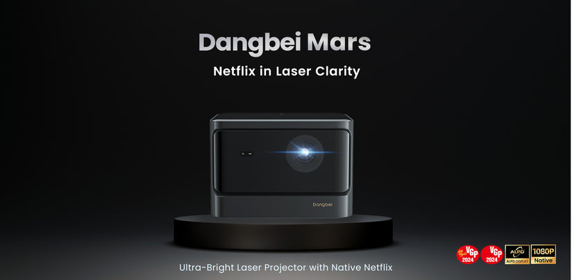 Dangbei Mars 1080p Laser Projector with Native Netflix | Dangbei US