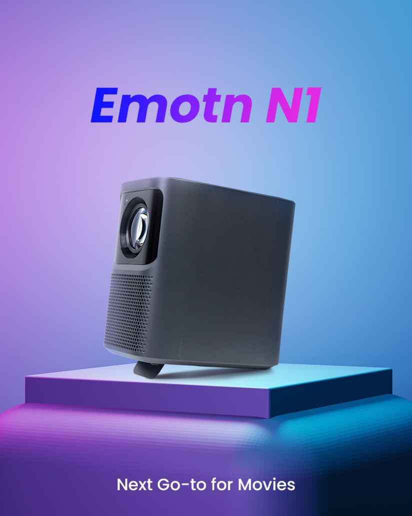 【美品】Dangbei Emotn N1 Projector Emotn N1 Netflix-Certified Smart Projector with Built-in