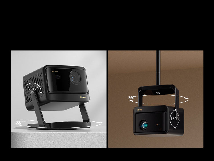 Dangbei DBOX02 Pro 4K Laser Projector with 360° Gimbal